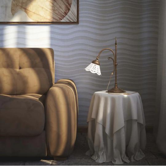 klasszikus videki nappali rez asztali lampa porcelan lyukacsos lampabura vintage spotlampa mediterran paraszthaz balaton lampak lameridiana vilagitas.jpg